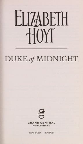 Cover of Duke of Midnight