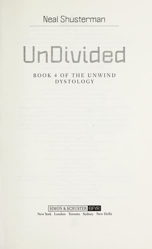Cover of UnDivided