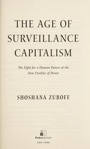 The Age of Surveillance Capitalism